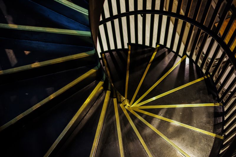 Indoor Staircase Painting